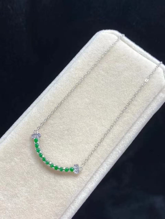 003  jadeite  collarbone chain