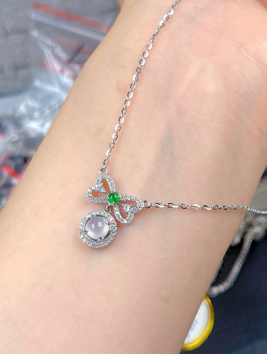 016  jadeite  collarbone chain